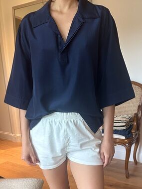 Simkhai Navy Top